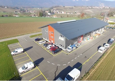 Notre administration et notre magasin à Valeyres-sous-Rances