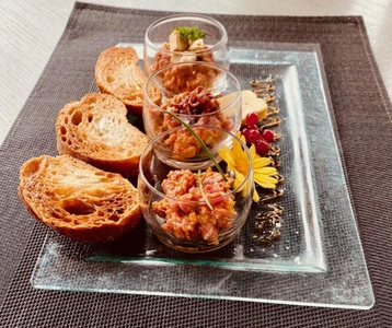 Dégustation de Tartare (viandé suisse) - Restaurant les Fougères