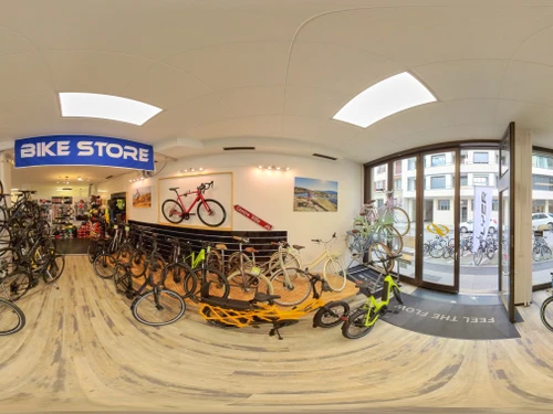 New Bike Store Sàrl - Klicken, um das Panorama Bild vergrössert darzustellen