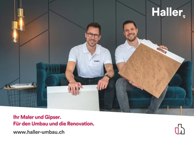 Ihr Maler und Gipser für den Umbau und die Renovation