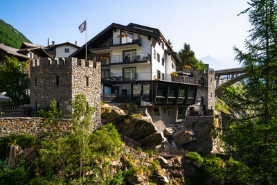 Hotel La Gorge Restaurant Zer Schlucht Wallis Saas-Fee