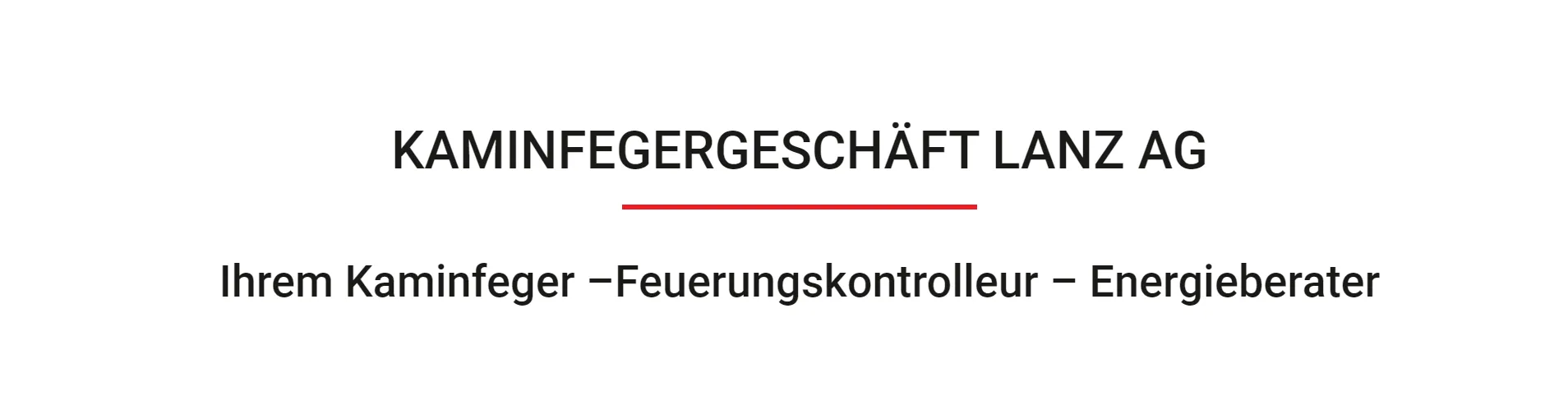 Kaminfegergeschäft Lanz AG