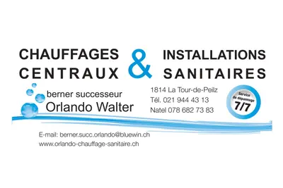 A. BERNER successeur ORLANDO Walter