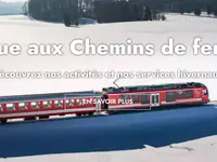 Les CJ-Chemins de fer du Jura- – Cliquez pour agrandir l’image 1 dans une Lightbox