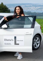 Diana's Fahrschule logo