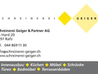 Schreinerei Geiger & Partner AG – click to enlarge the image 1 in a lightbox