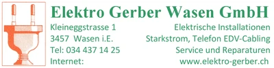 Elektro Gerber Wasen Gmbh