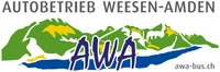 Autobetrieb Weesen-Amden AWA logo