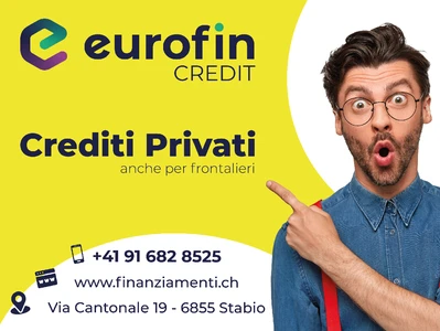 Crediti privati anche a frontalieri