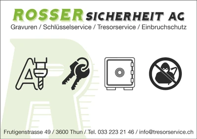 Tresorservice, Schlüsselservice