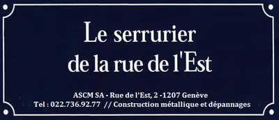 Serrurerie de la Rue de L'Est - ASCM SA