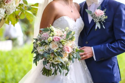 Blumen Ball, Hochzeit