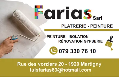 Farias Plâtrerie-peinture Sàrl