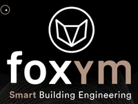 Logo foxym - smart building engineering