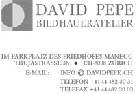 Bildhaueratelier David Pepe logo