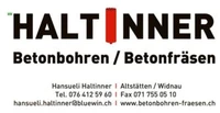 Logo Haltinner Betonbohren / Betonfräsen