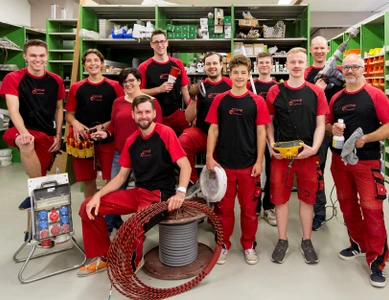 Team Trümpy Elektro AG, Elektroinstallationsgeschäft, Weisslingen ZH