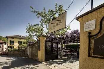 Ristorante La Sosta Carona Lugano Eingang