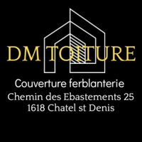 Logo DM Toiture : Couverture - Ferblanterie