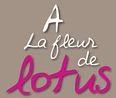 A la fleur de Lotus-Logo