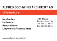 Gschwind Alfred Architekt AG logo