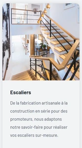 Rénovation escaliers