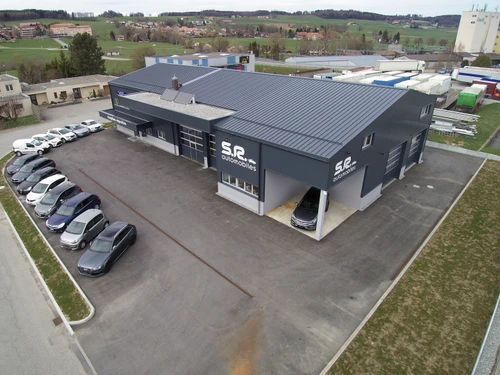 S.R. automobiles Romont Sàrl – click to enlarge the panorama picture