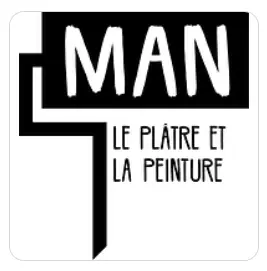 Man, le plâtre et la peinture