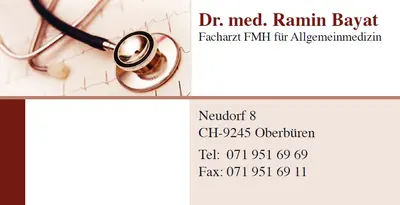 Dr. med. Bayat Ramin