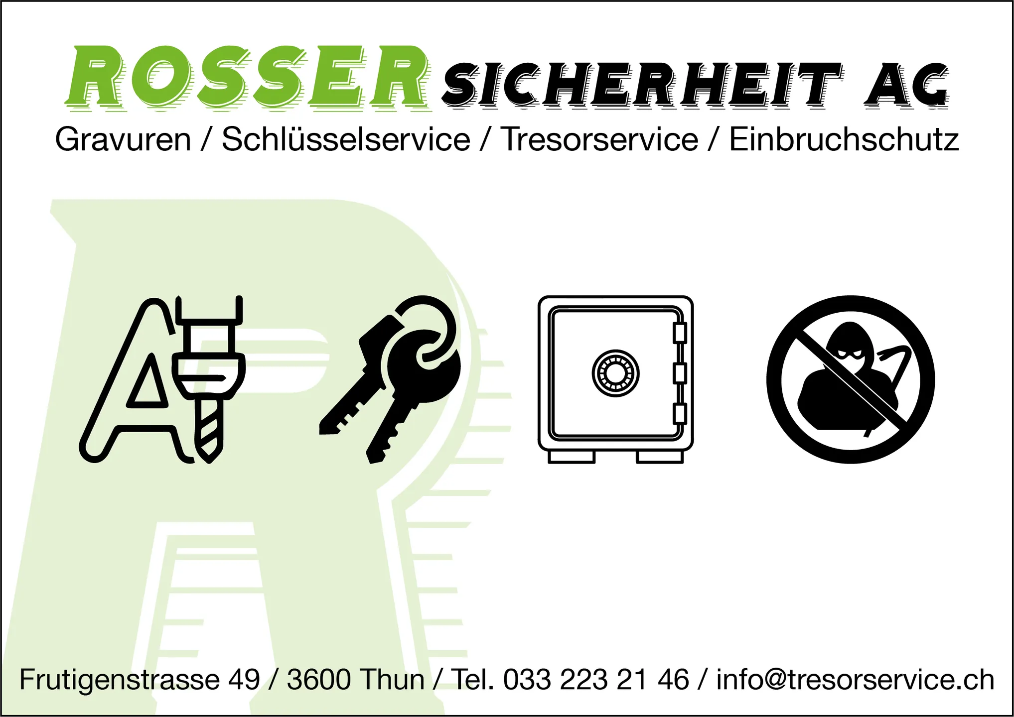 Rosser Sicherheit AG