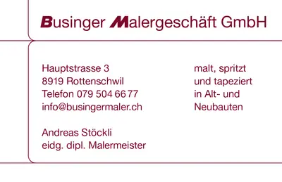 Businger Malergeschäft GmbH