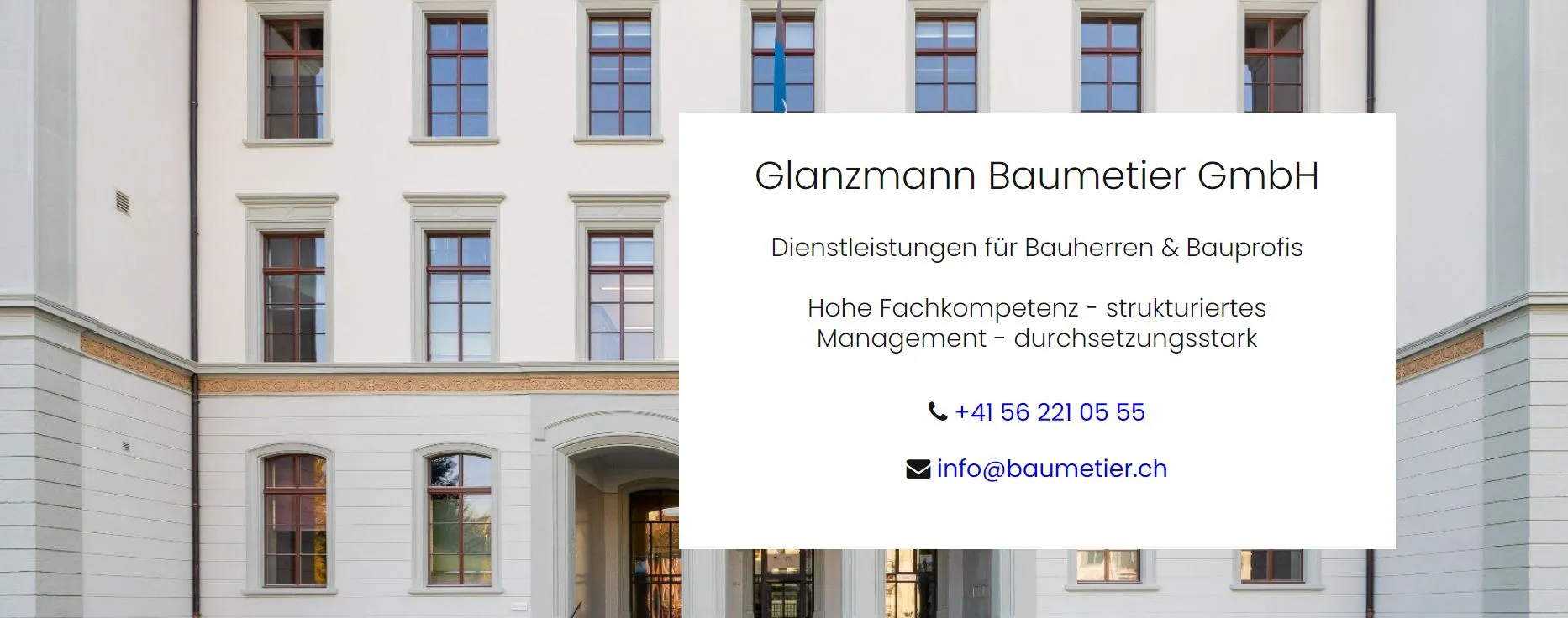 Glanzmann Baumetier GmbH