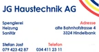 JG Haustechnik AG