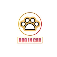 Logo Dog In Car