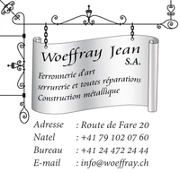 Logo Woeffray Jean SA