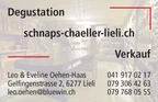 Schnaps Chäller Lieli