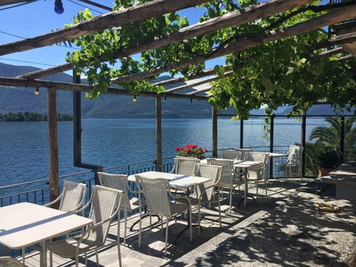 Art Hotel Posta al lago/ Ristorante Rivalago/Residenza Bettina - Klicken, um das Panorama Bild vergrössert darzustellen