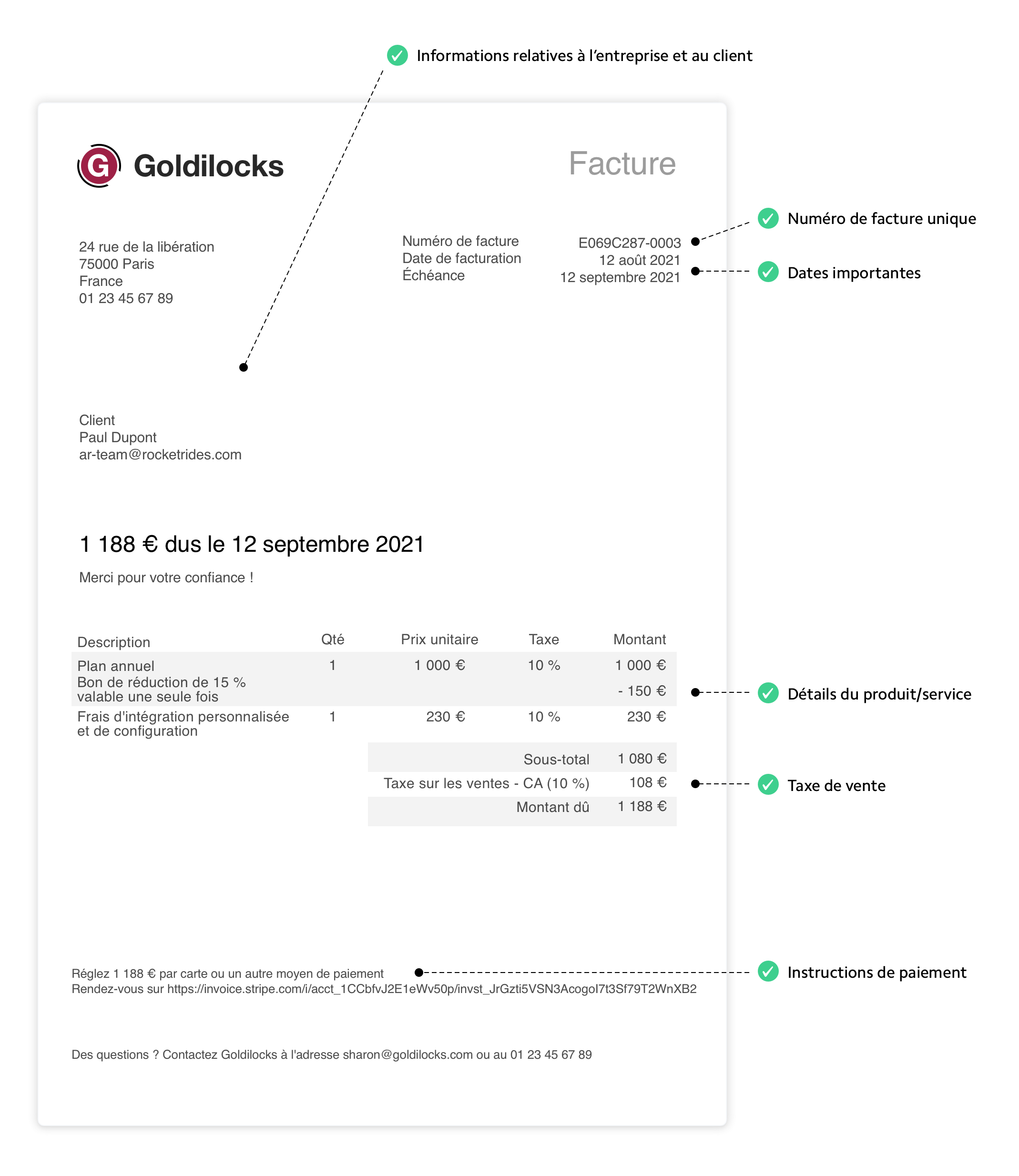 Invoice image - FR