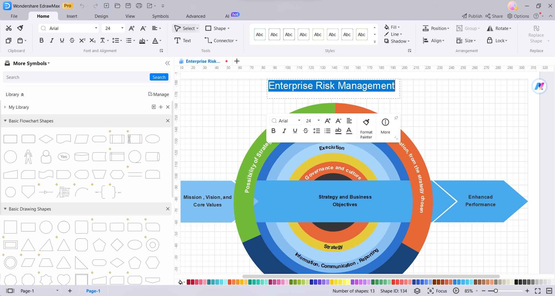 add labels to the diagram