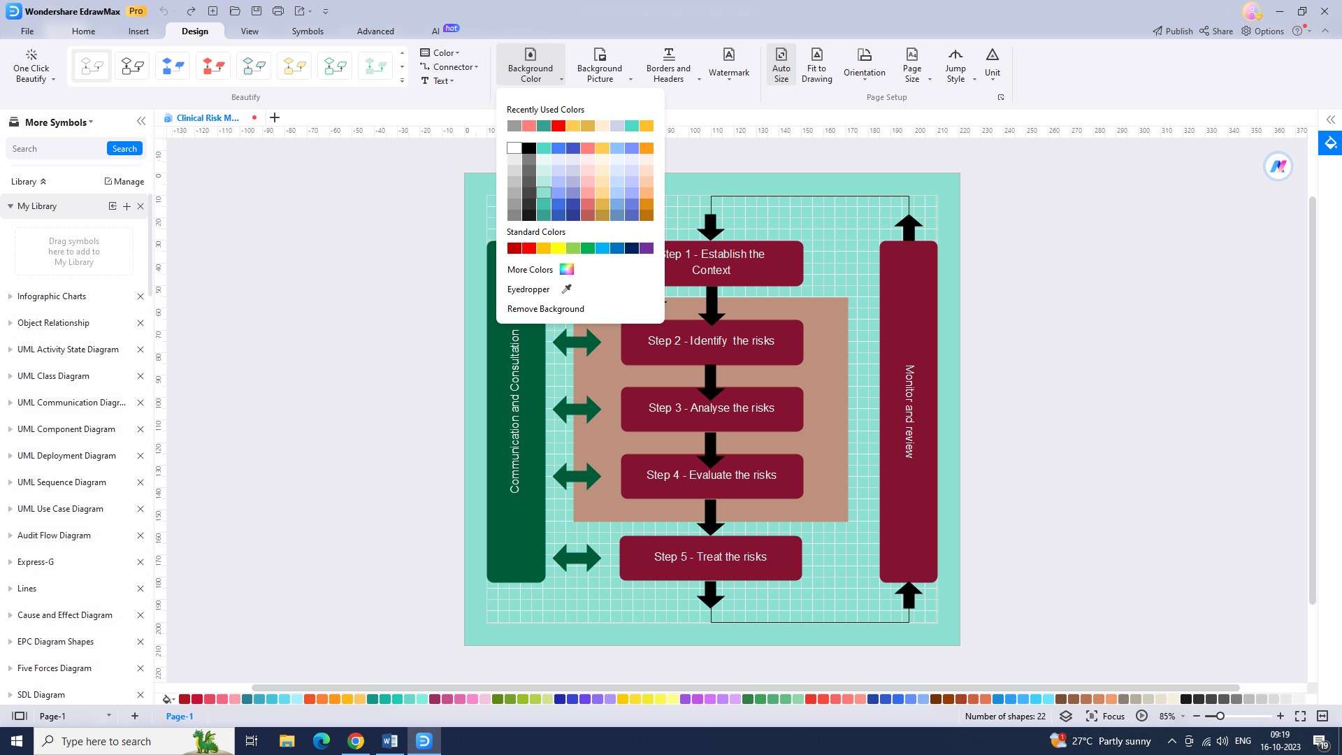 customizing the template