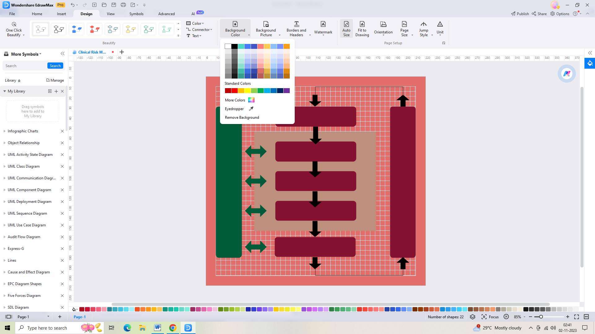 customizing the template