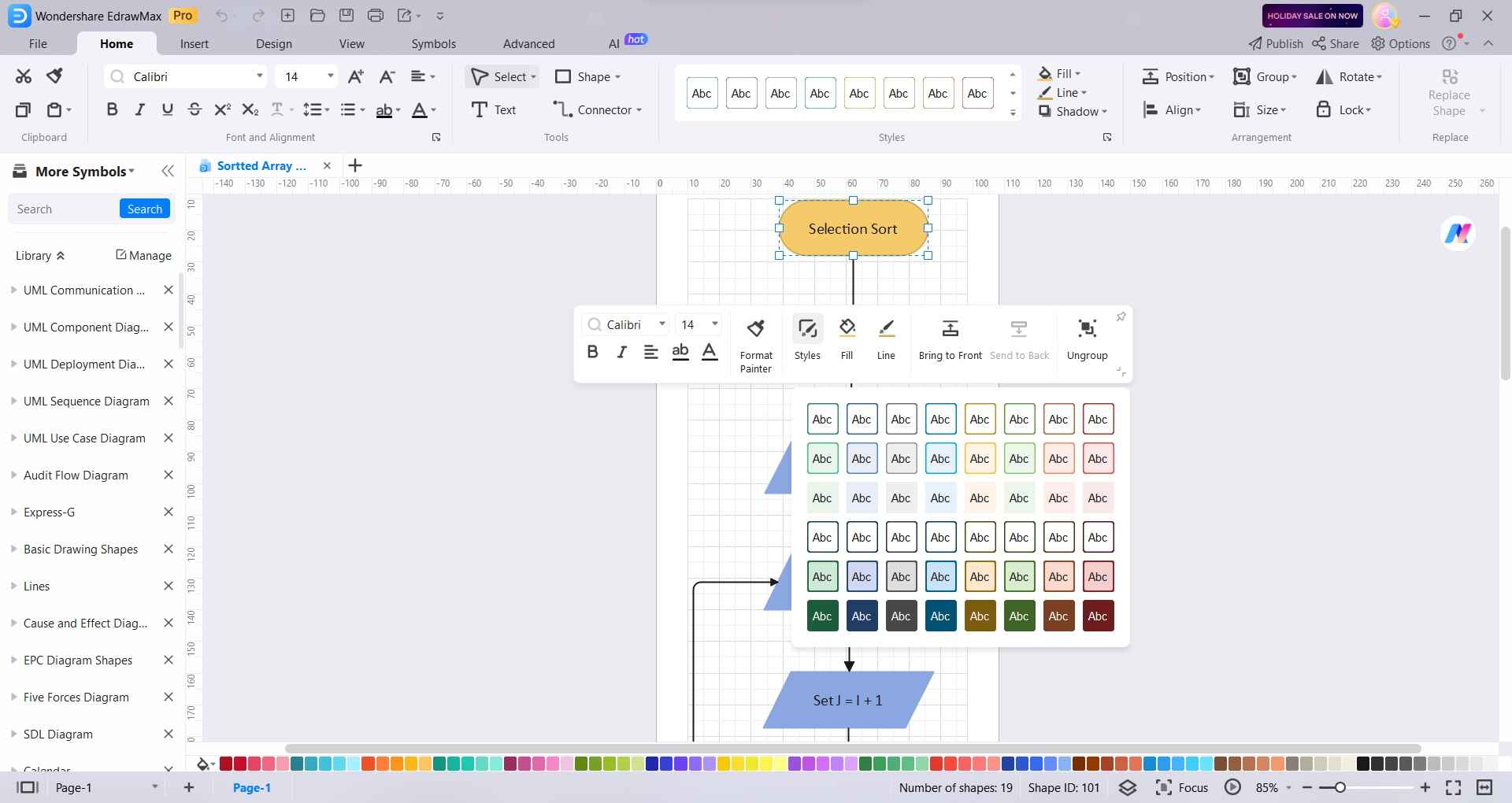 format colors