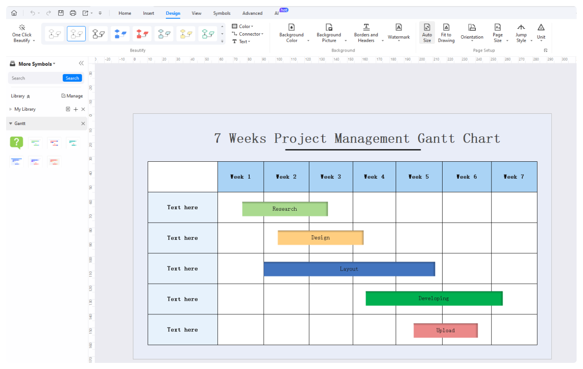 step 2 of making a floor plan: customize diagram