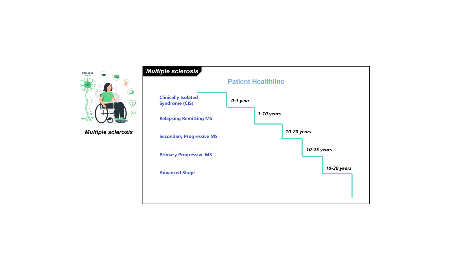 Timing Diagram for multiple sclerosis