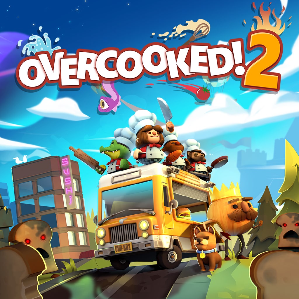 Overcooked! 2 (Simplified Chinese, English, Korean, Japanese)