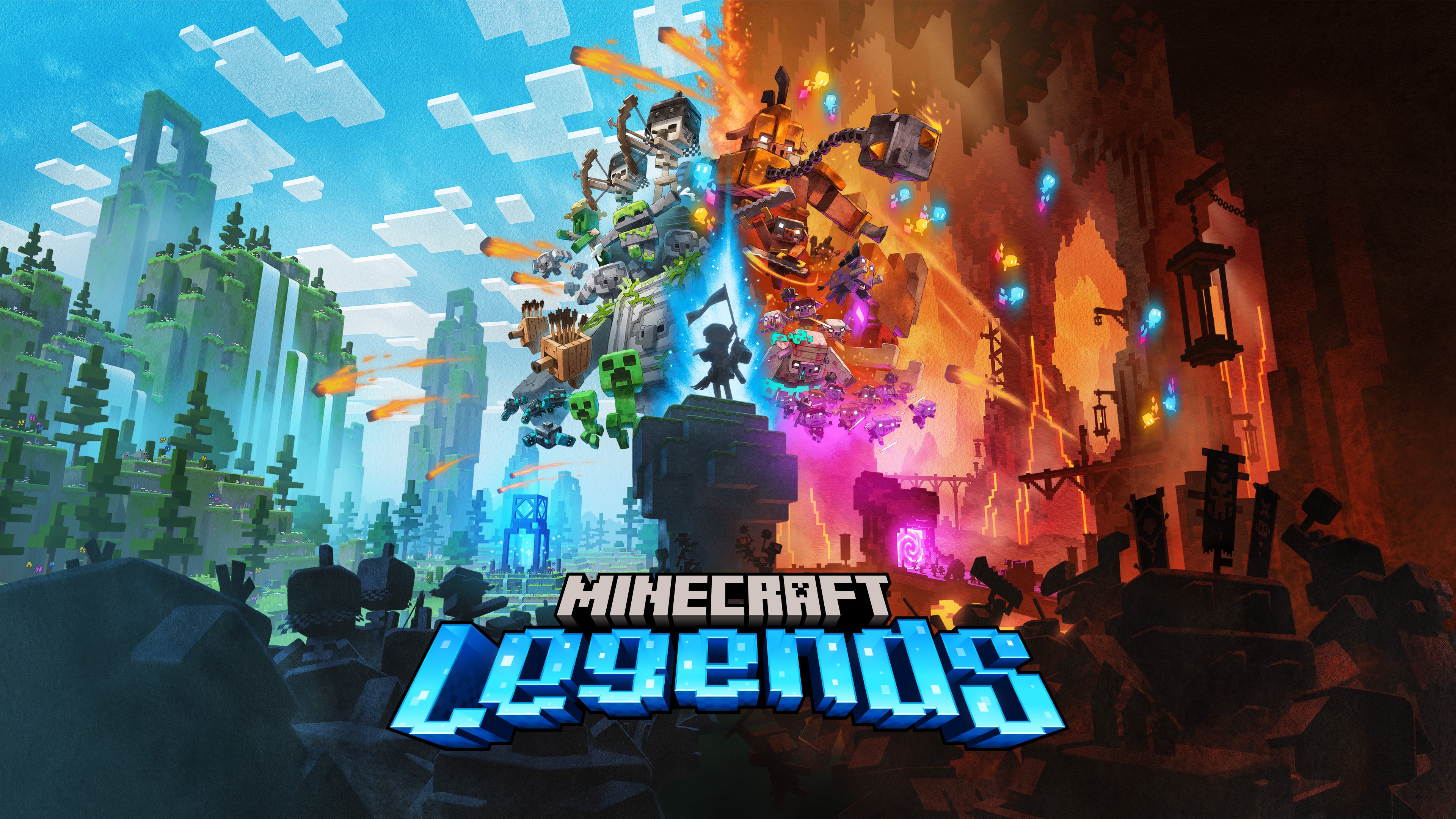 Minecraft Legends (簡體中文, 韓文, 英文, 繁體中文, 日文)