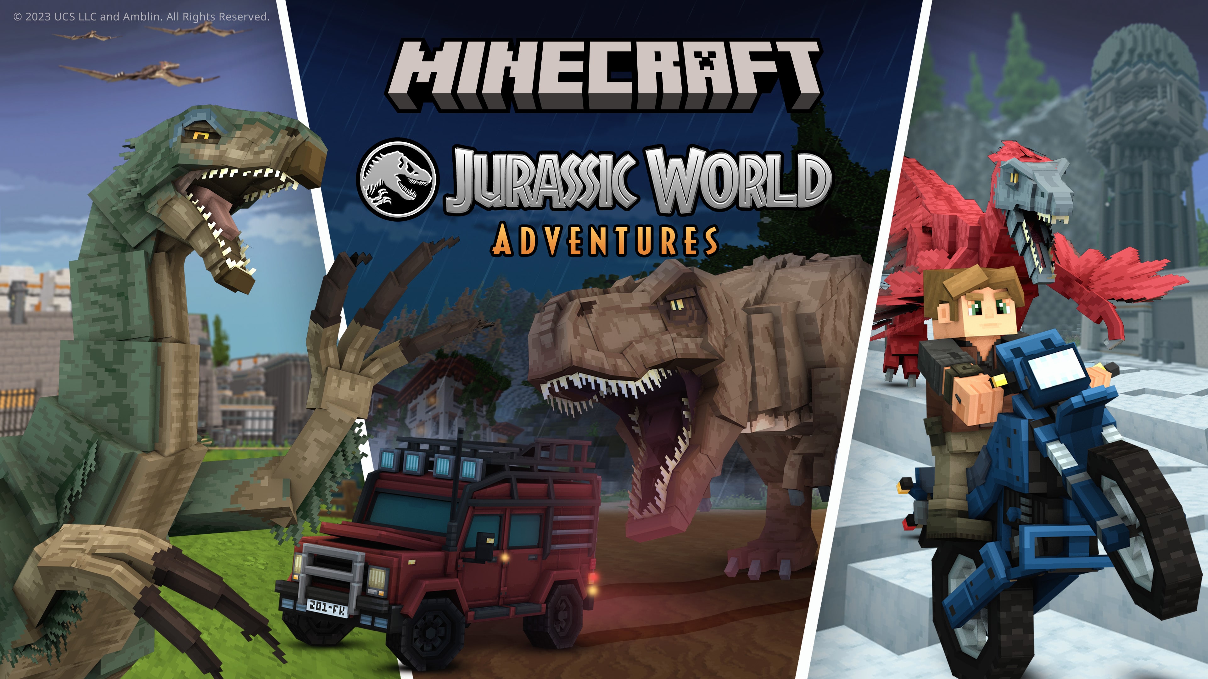 Minecraft Jurassic World-avonturen