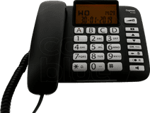 Gigaset DL580 Noir Téléphone fixe Gigaset