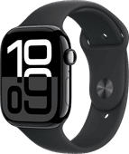 Apple Watch Series 10 46 mm Noir Bracelet Sport M/L Montres connectées avec écochèques