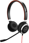 Jabra Evolve 40 UC Stereo kabelgebundenes Office-Headset Office Headset